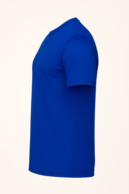 T-shirt 100% Gekamd Jersey 180 g/m² - Koningsblauw - Image 7
