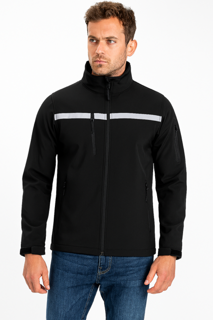 Softshell Zomer Werkjas - Zwart