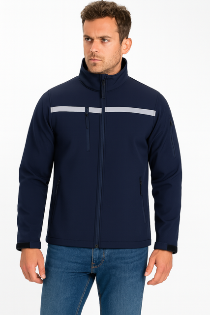 Softshell Zomer Werkjas - Donkerblauw